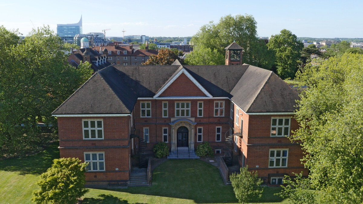 The old library on London Road Campus, University of Reading
