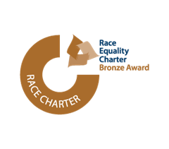 The logo for Advance HE's Bronze award for the Race Equality Charter