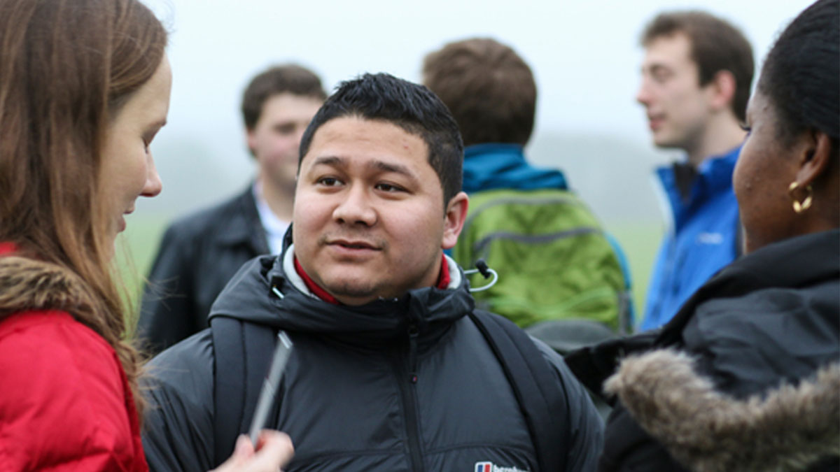 students on a field trip